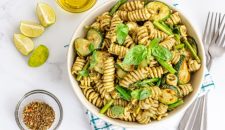 Herbed Asparagus with Ayurvedic Pesto