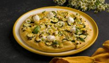 high-angle-pizza-plate-with-flowers